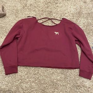 Cropped sweatshirt